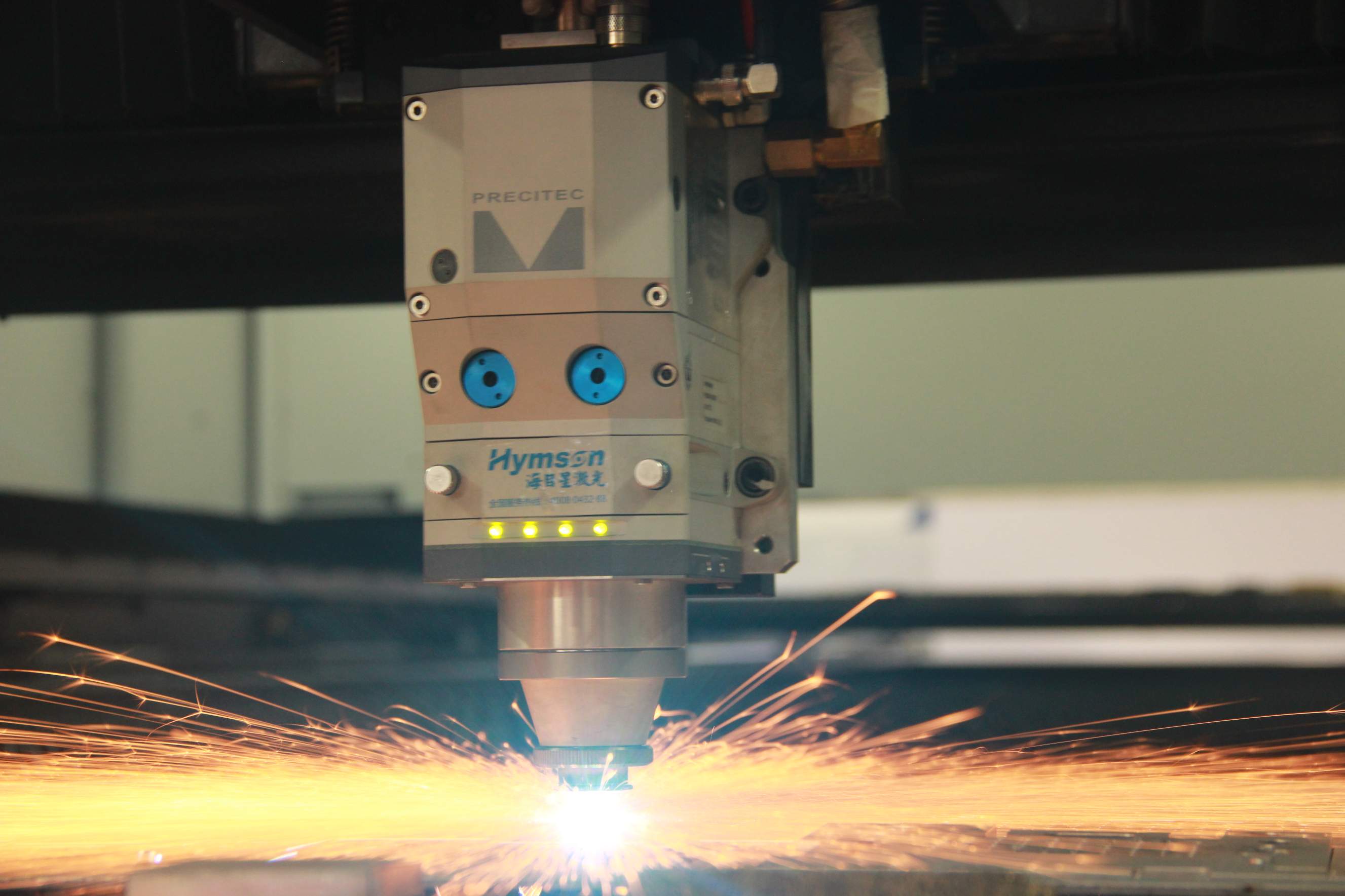 Hymson 15 metros de comprimento série HF - Máquina de corte a laser de fibra de tamanho extra grande