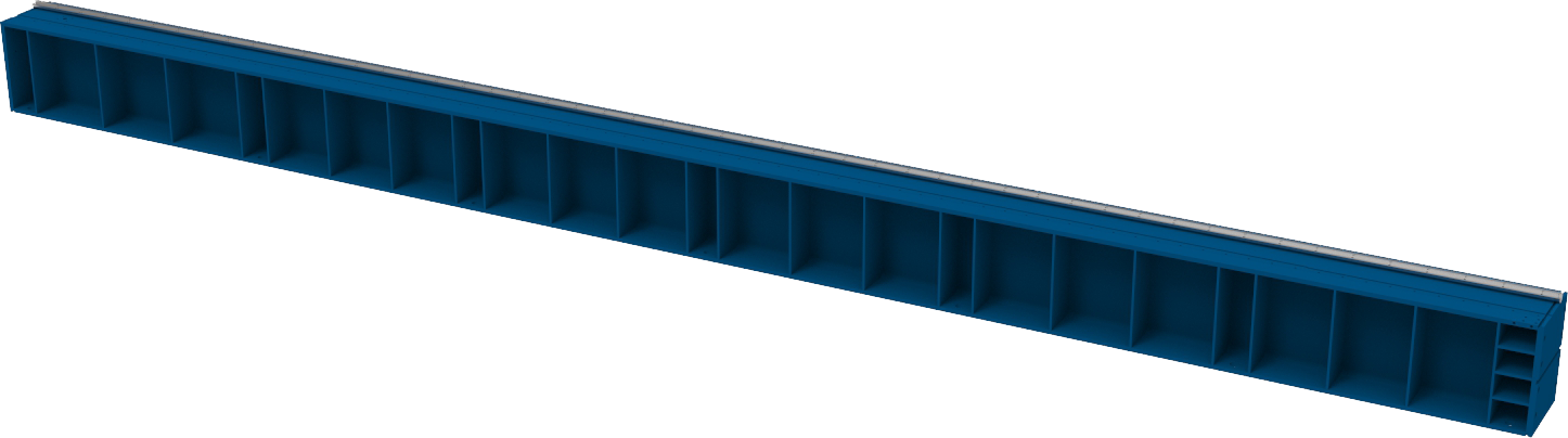 Torno de máquina de emenda segmentada