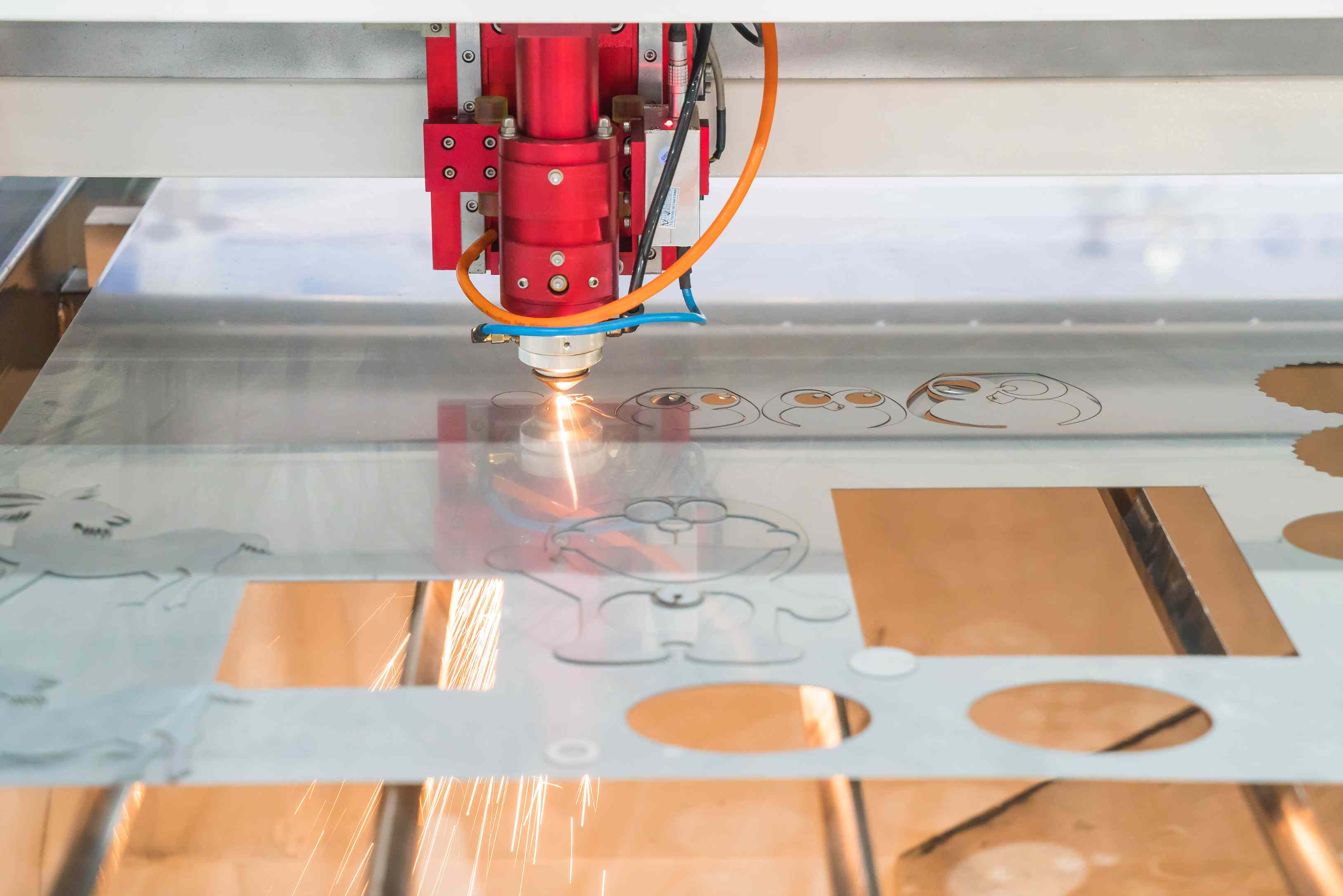 máquina de corte a laser