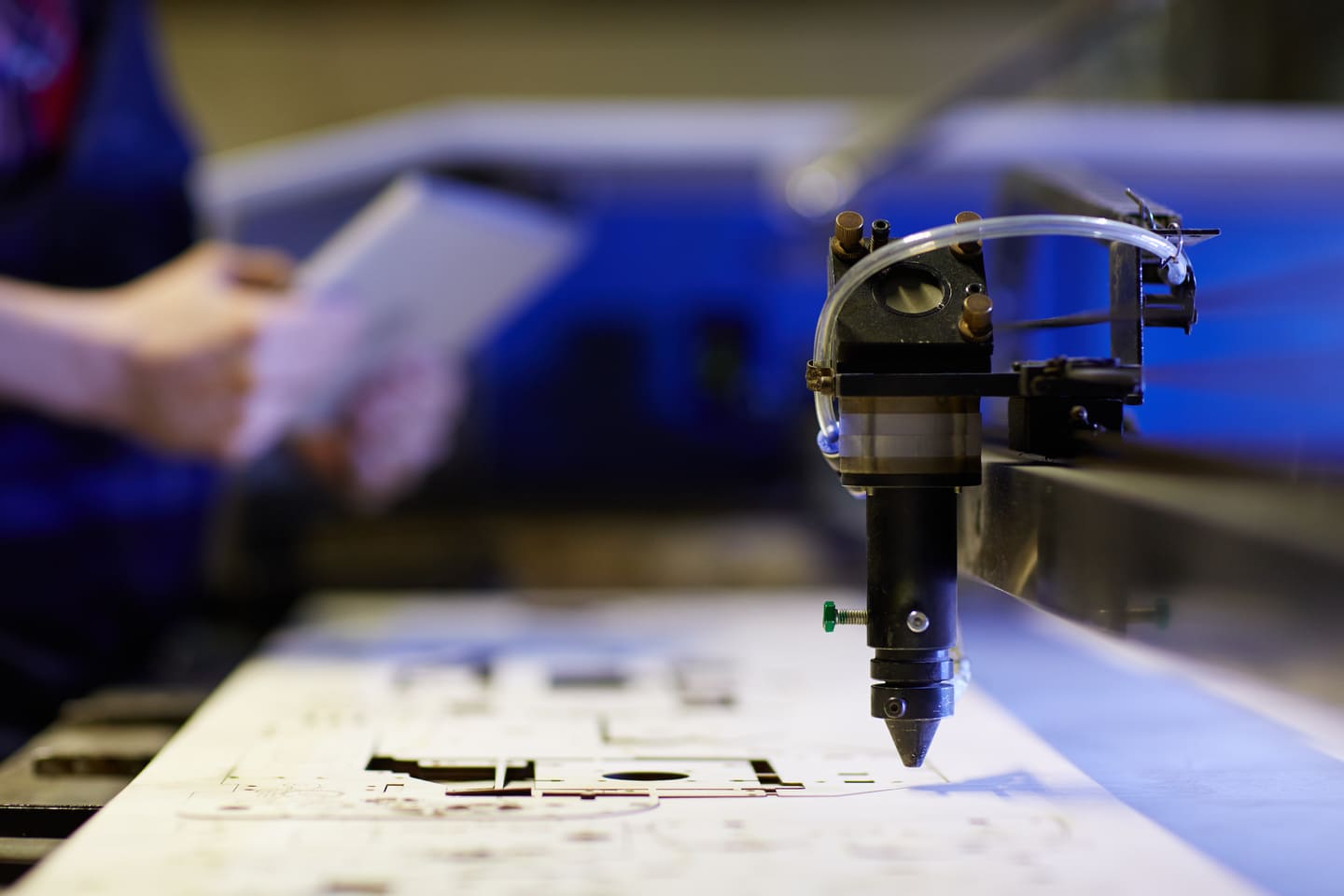 Cortador a laser de fibra